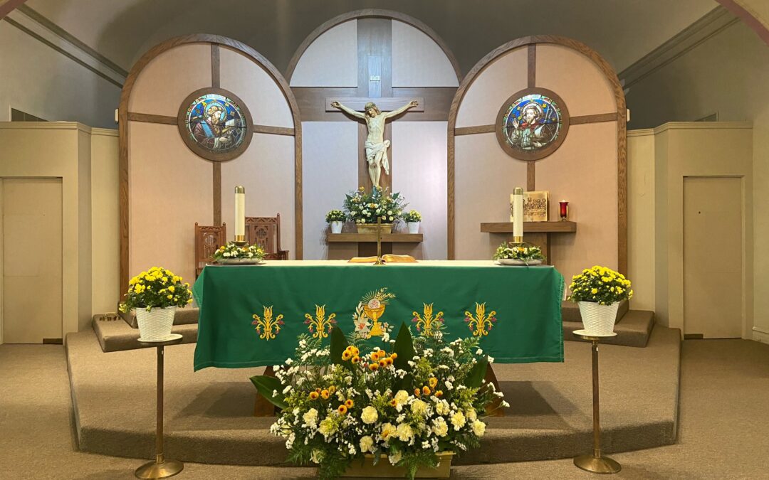 St. Simon Chapel altar decoration