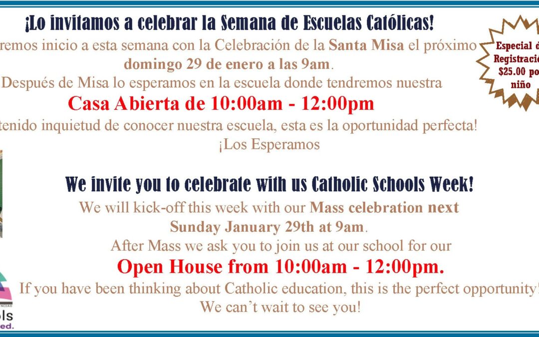 St. Gall Catholic School – Open House