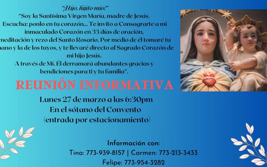 Consagracion a Maria