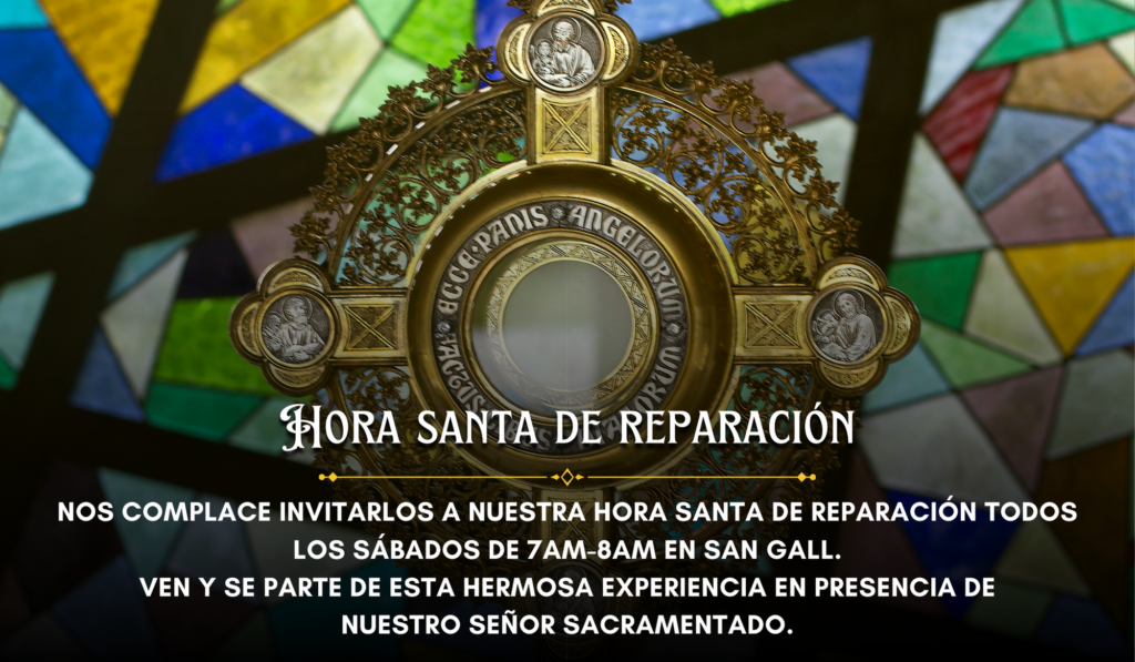 Hora Santa De Adoración Y Reparación Pdf