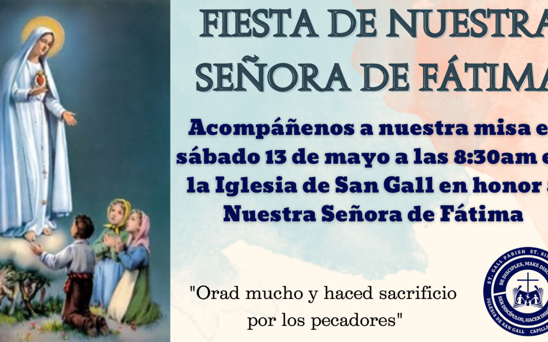 Fiesta de Nuestra Señora de Fátima