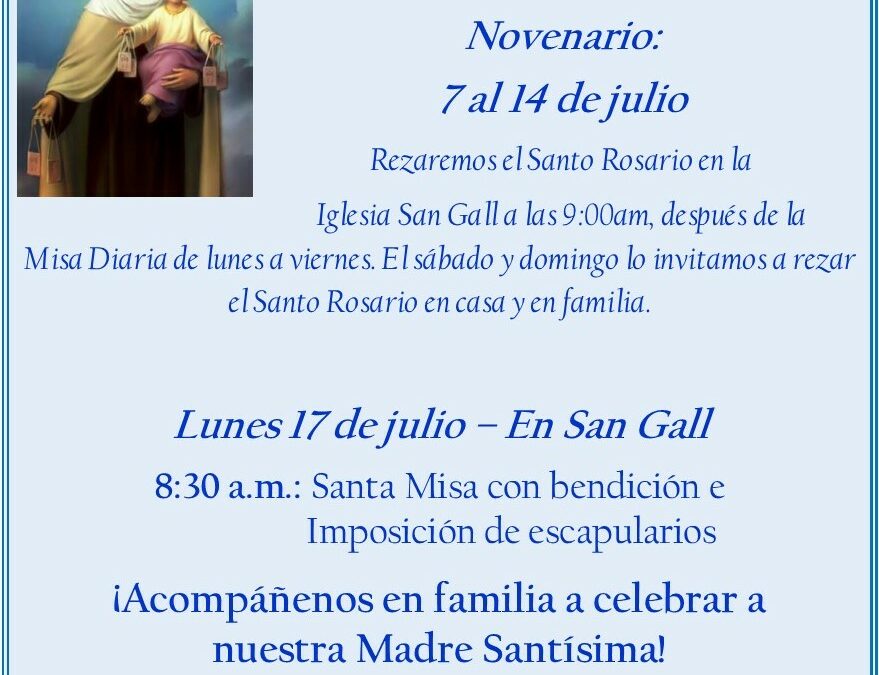 Fiesta de Nuestra Señora del Carmen