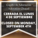 St. Gall Adoration Chapel Closed