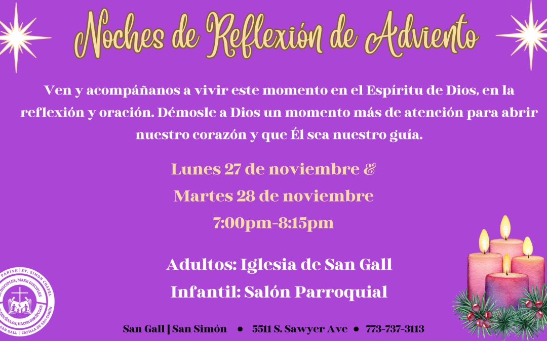 Noches de Reflexion de Adviento