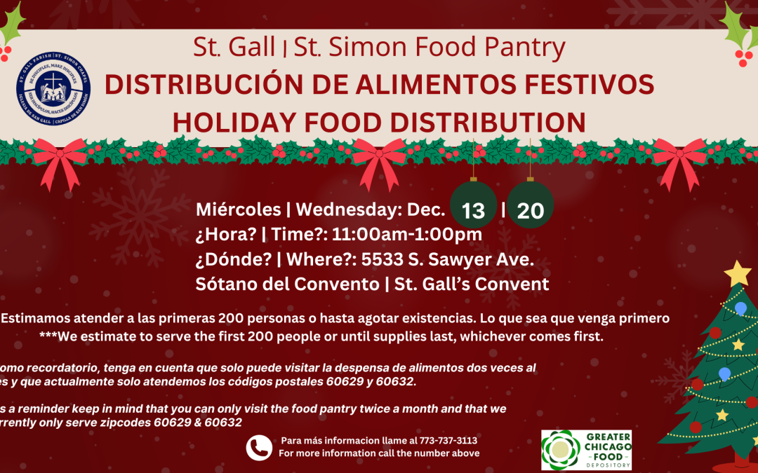 Holiday Food Distrubution