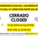 Food Pantry  – Closed