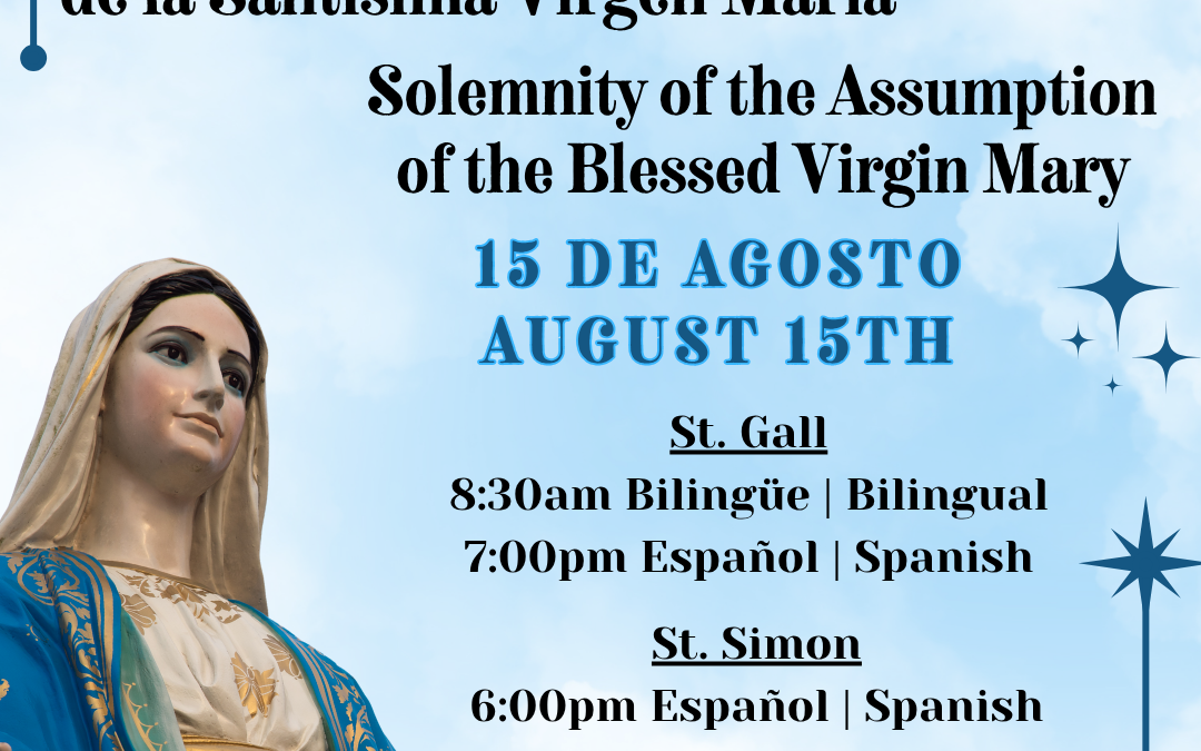 Solemnity of the Assumption of the Blessed Virgin Mary