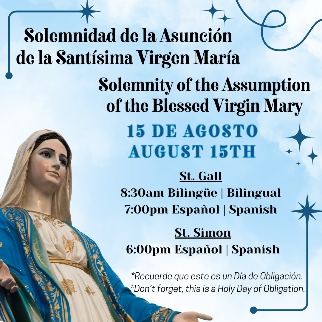 Solemnity of the Assumption of the Blessed Virgin Mary