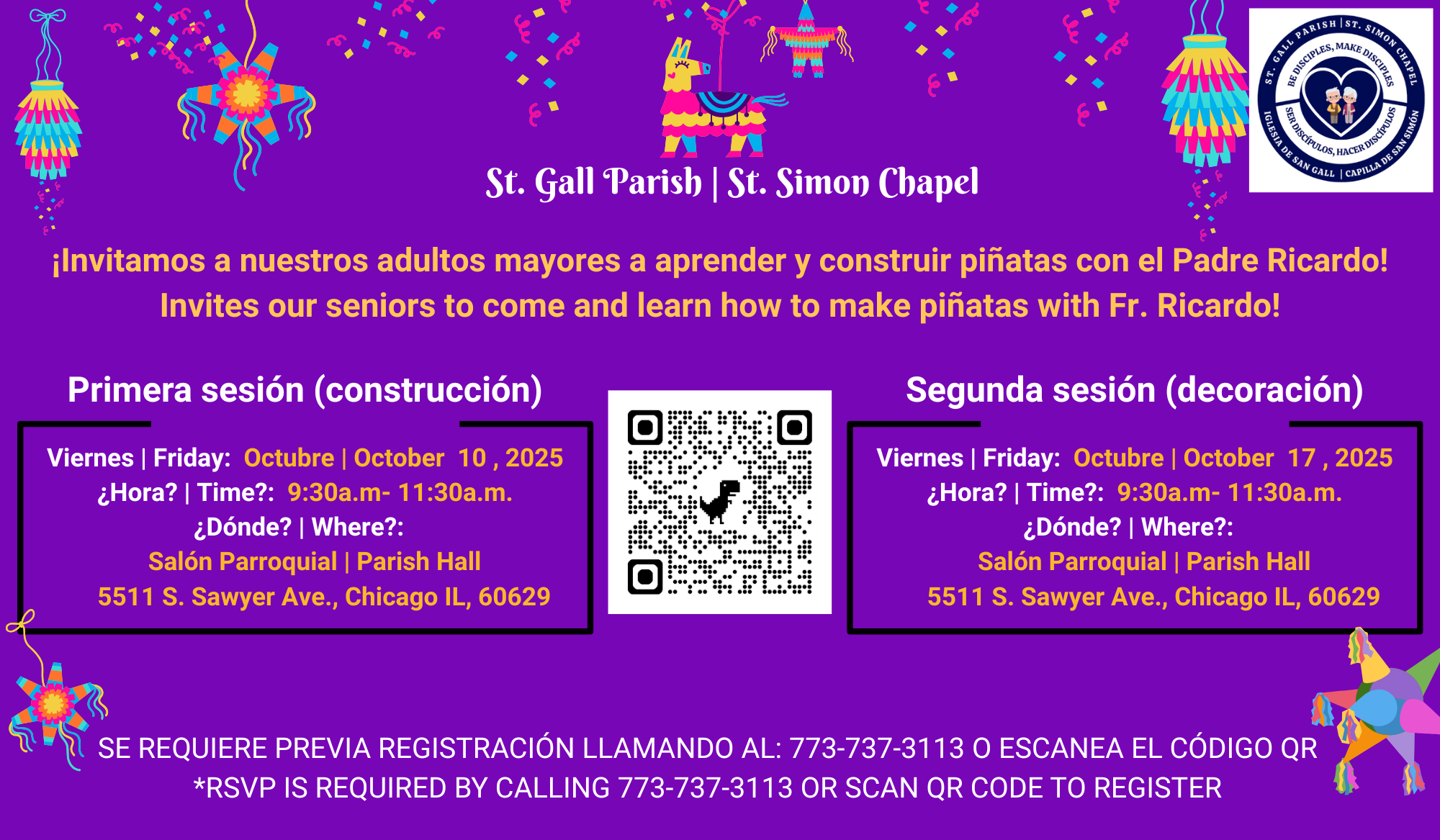 Senior Event: Making Piñatas