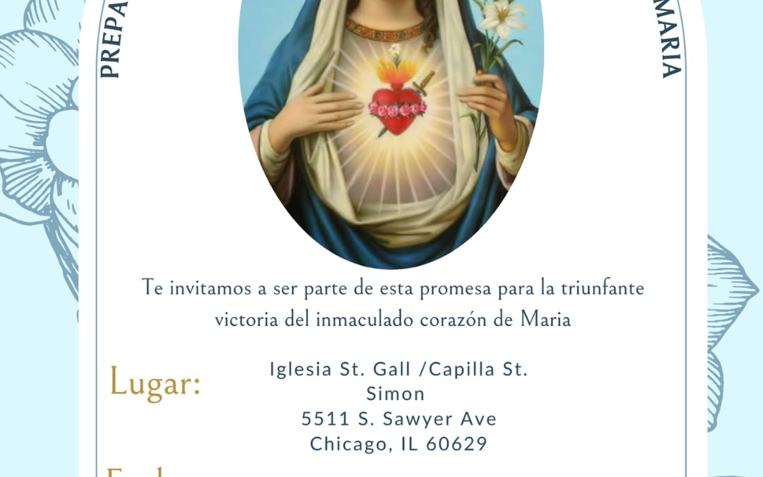 Promesa al Inmaculado Corazón de Maria