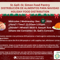 Holiday Food Distribution