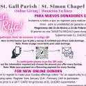 Raffle for New Online Donors