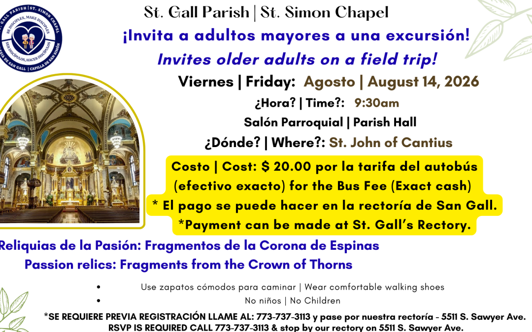 Evento para personas mayores