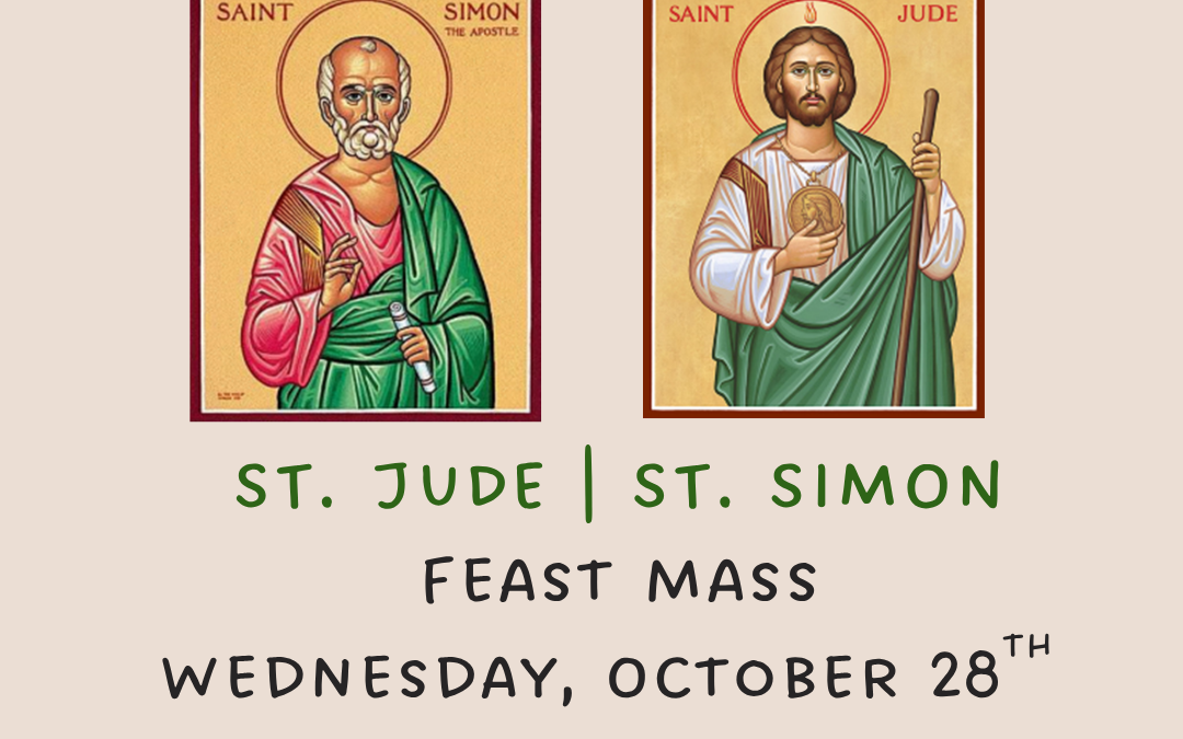 Feast Mass for St. Jude & St. Simon